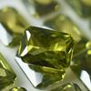 Green Sapphire CERTIFIED 15 Pcs Natural Emerald Cut Loose Gemstone 7x5 MM Lot S-5469546