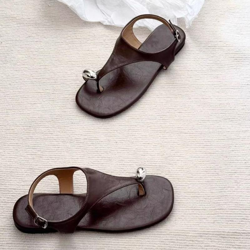 Fashion Flats Women Clip Toe Sandals Casual Cozy Walking Shoes Summer Trend Woman Slippers 2025 New Brand Dress Beach Female Zapatillas