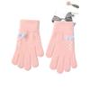 Full Finger Cute Warm Gloves Nylon  Gloves Harajuku Knitted Mittens  Outdoor