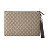 Gucci GG Canvas Tiger Print Leather Wristlet Clutch Bag for Daily Travel Shopping 473904-9CC1N-8666