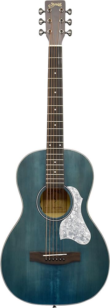 Electric Acoustic Guitar Primera Series Parlor Type Demure Blue battery for operation hex wrench S.Yairi YEP-01/DBL [Soft case, check, shield,