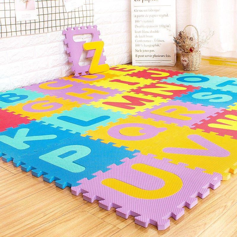 Digital Foam Puzzle Baby Crawling Mat - Children's Play Mat