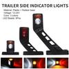 12/24V LED Side Marker Light - White Red Yellow Indicator Lamp For Trailer Truck Van Lorry, Multi-Functional Trailer Side I L8D1