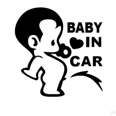 13*10cm Neues Baby an Bord Emblem Aufkleber Vinyl Autoaufkleber Styling Auto Fenster Heckstoßstange Abdeckung Kratzer Außen Zubehör