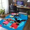 Bing Printed Carpet,Rug,for Office Chair Living Room Bedroom Kitchen Room Decor Gifts.