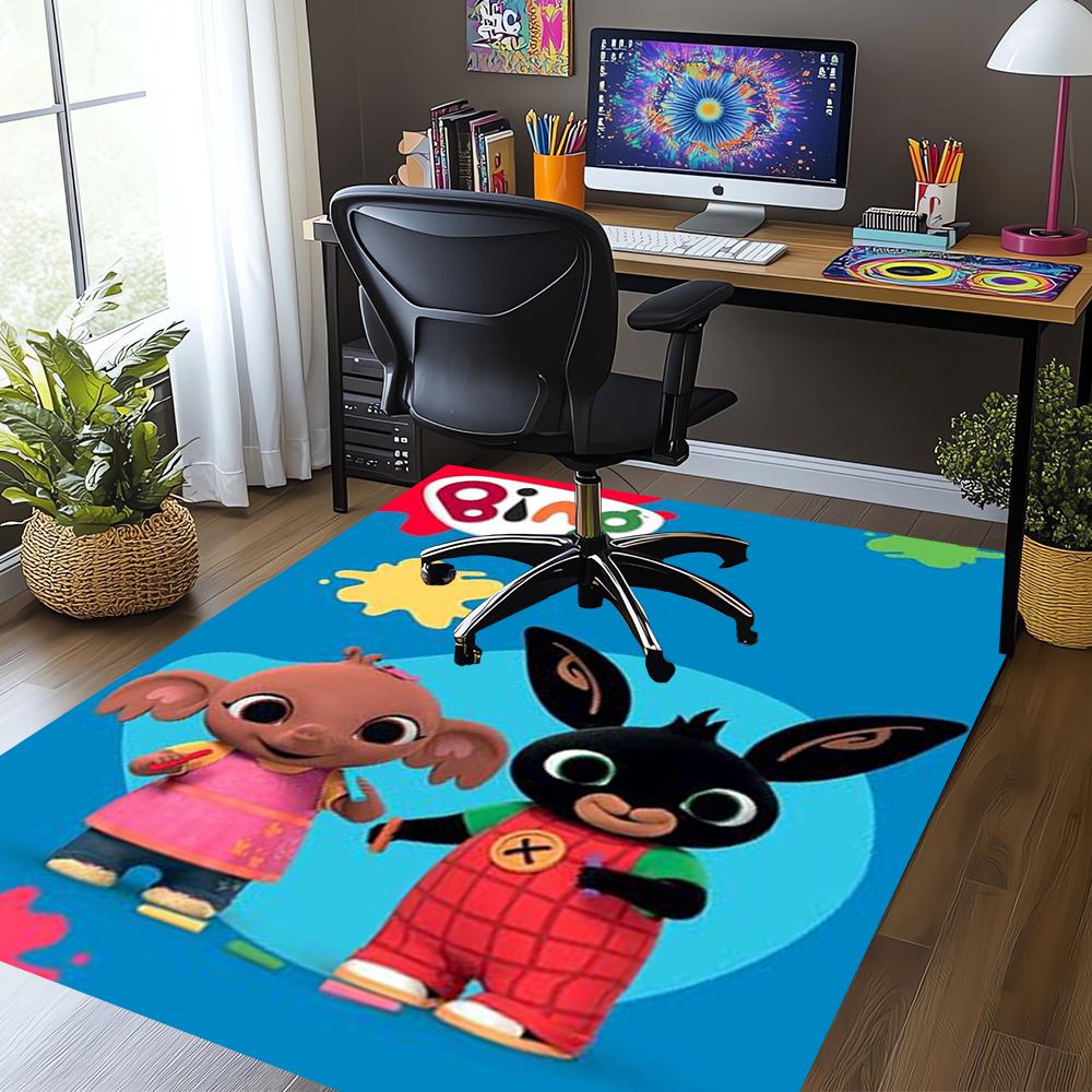 Bing Printed Carpet,Rug,for Office Chair Living Room Bedroom Kitchen Room Decor Gifts.