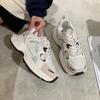 Women's Breathable Thick-soled Sports Shoes Unisex Lace-up Casual Sneakers Tennis Shoes Thick-soled Women's Shoe