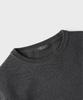 PANICALE Black 100% Merino Wool Crew Neck Knit