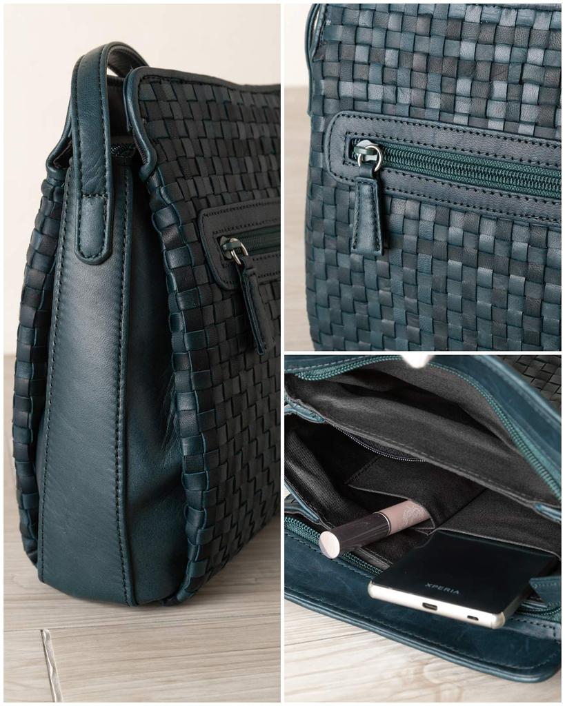 BAG since Imai Bag Shoulder Bag Genuine Leather Bag Crossbody Pochette Pony Mesh Large Capacity Large Capacity Zipper [IMAI 1977] Women's (33165