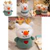 Christmas Series Clown Plush Toy Santa Reindeer Stuffed Doll For Holiday Decor