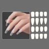 100Pcs/Box Matte Fake Nails No Polishing Press On False Nails Medium Short Design High Matt Soft Gel Nail Tips For Extension
