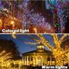 7M Solar String Lights LED Waterproof 8 Lighting Modes for Courtyard Garden Tree Party Christmas Halloween Decorations