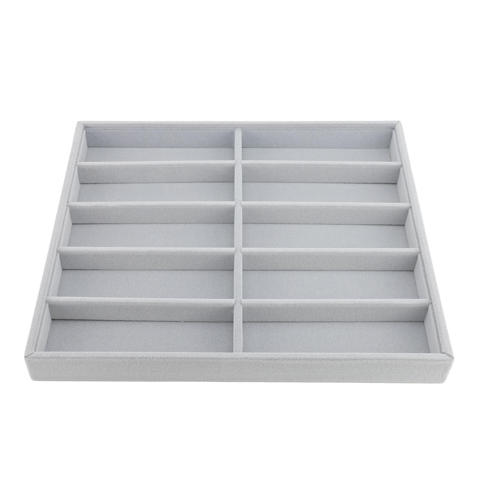 

10-секционная коробка-дисплей для солнцезащитных очков, лоток для хранения солнцезащитных очков, держатель для очков, лоток для солнцезащитных очков, очков, ювелирных изделий