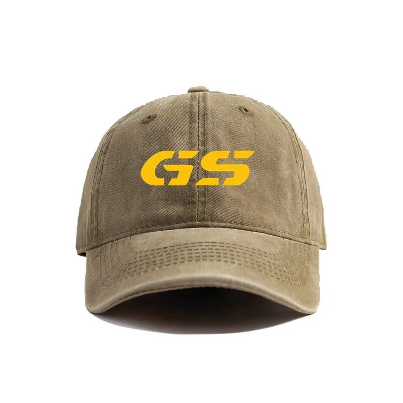 GS Adventure Baseball Caps Distressed Hats Cap Men Women Retro Outdoor Summer Adjustable Hats Leisure Outdoor Sun Protection