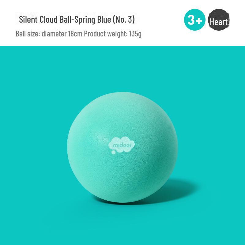 

Баскетбольный мяч Mideer Milu Silent Sponge для детей - обучающая игрушка для детского сада в помещении