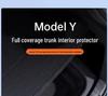 Tesla Model Y Kofferraumschutz & Kohlefaser Heckklappenschweller