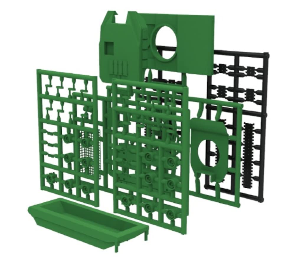 

Tri Factory IDEA Series Figure Tank Assembly Kit 1 Resin Kit with Resin Container Molded Color 1/12 ID-03