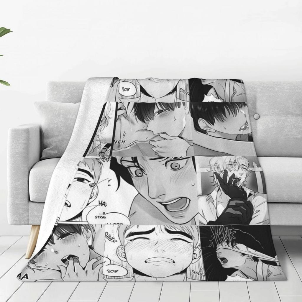The Good Yaoi Boys Blankets Fleece Multi-function Sofa Throw Blankets For Home Bedroom Outdoor Throws Bedspread Quilt