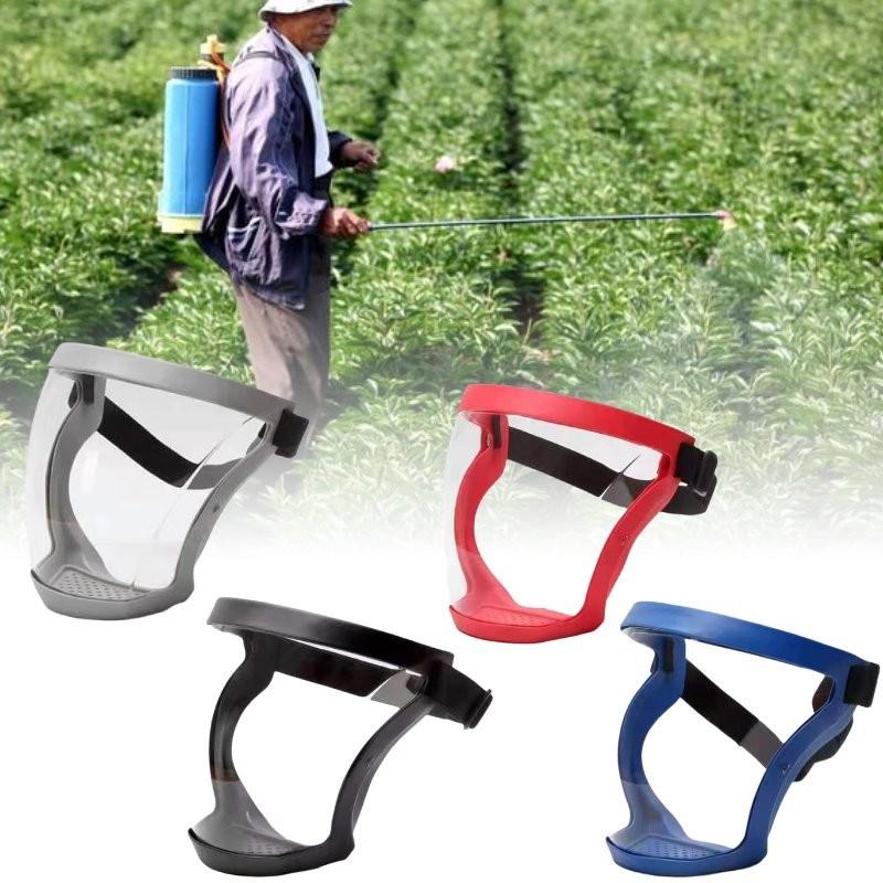 Full Anti Fog Face Shield Super Protective Head Cover Transparent Mask Safety