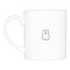 Kanesho Pottery Dick Bruna Face 409121 "Miffy" Mug, approx. 300ml, Up,