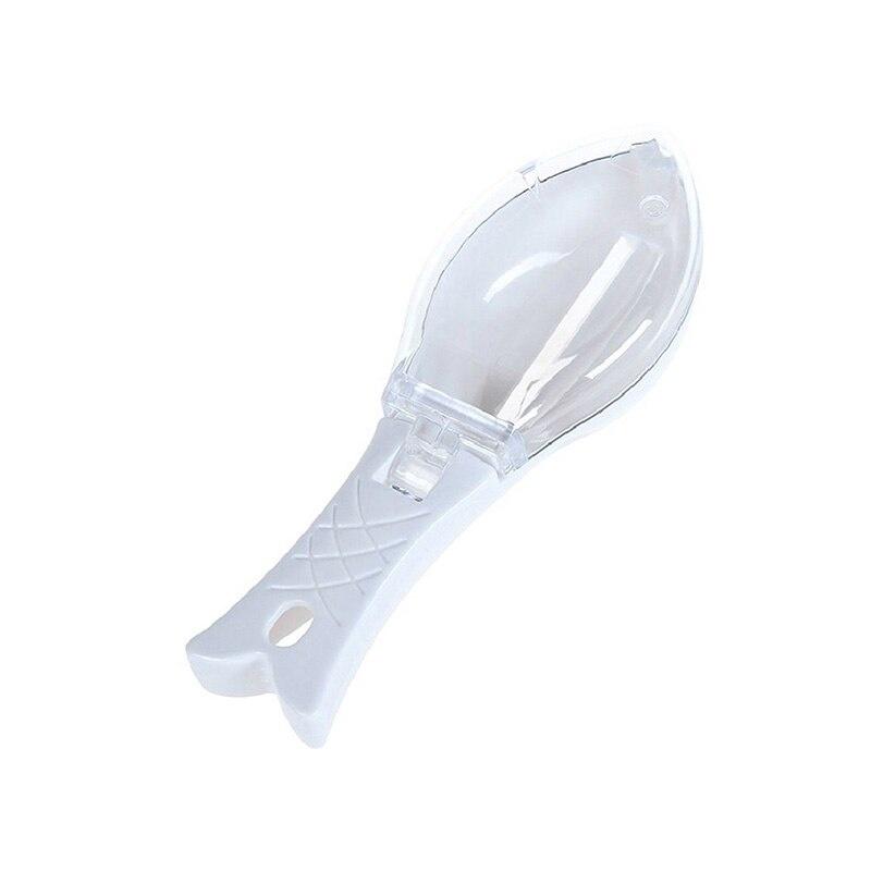 

Быстрое удаление рыбьей кожи Щетка для чистки рыбы Щетка для чистки рыбьей чешуи Терка Очиститель Пластиковый скребок Кухня белый