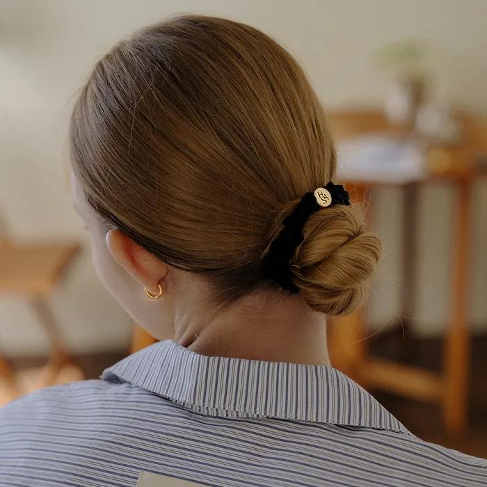 HLD005 Classic Pleated Scrunchie (S)