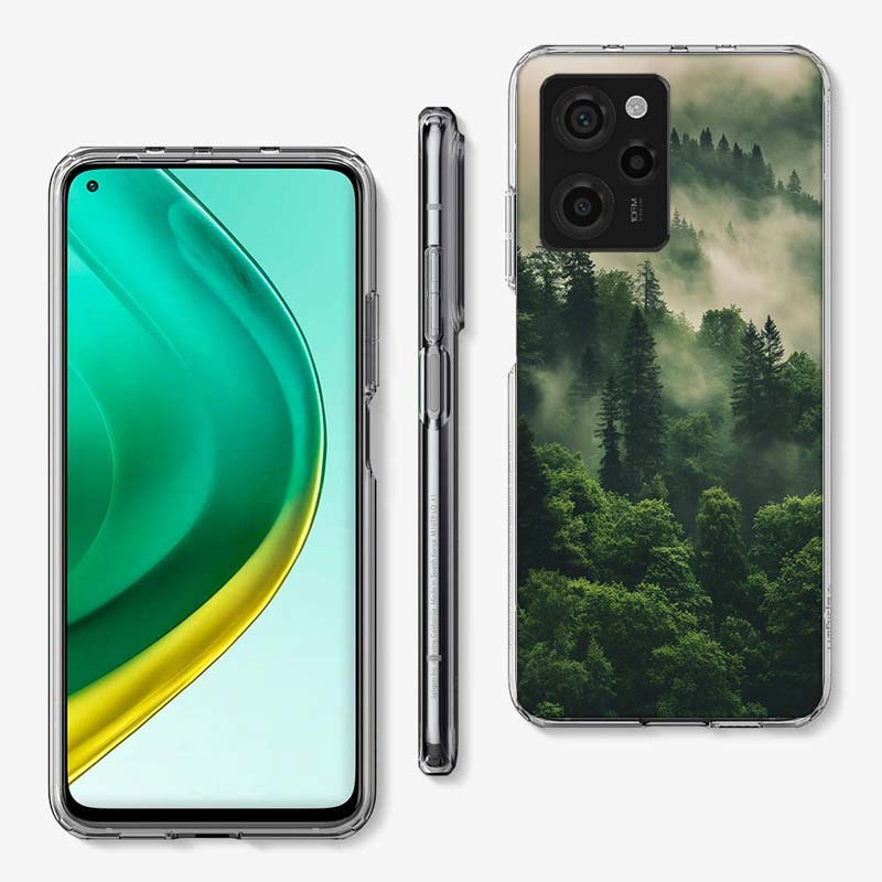 Mountain Forest Phone Case For Redmi 12 13C 12C 15C 15 9 Power 10 Prime+ 10C 10A 9T 9C 9i 9AT 9A Sport A5 K50 K30 60 Ultra TPU S