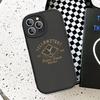 Etui na telefon z logo Y-Yellowstone do iPhone 11 12 13 14 15 16 Pro Max Mini Plus Miękkie skórzane etui