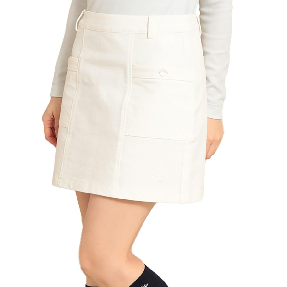 

Callaway Stretch Skirt with and C23228208 Size M Women s 8-Way Moisture-Wicking Heat-Generating Properties, Golf, 1030_White,