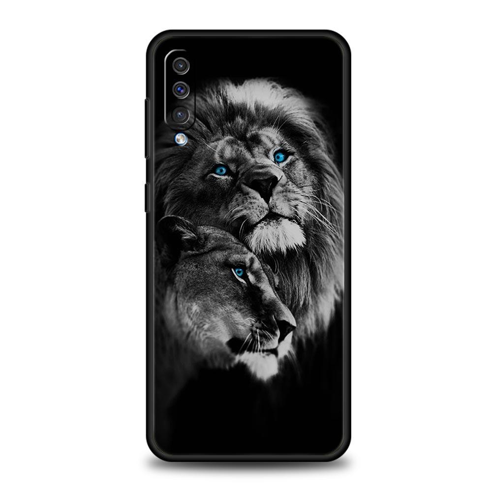 Lion Alpha Male Cub Phone Case For Samsung Galaxy A56 A36 A26 A34 A17 A16 A06 A14 A12 A54 A72 A24 A22 A20e A52 A50 A40 A32 Cover