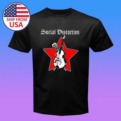 Social Distortion Herren Schwarz Größe S-5XL