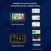 3-In-1 Motorbike Device: Dashcam+GPS Navigator+Wireless CarPlay, Supports Android Auto, Siri & Google Voice Assistant