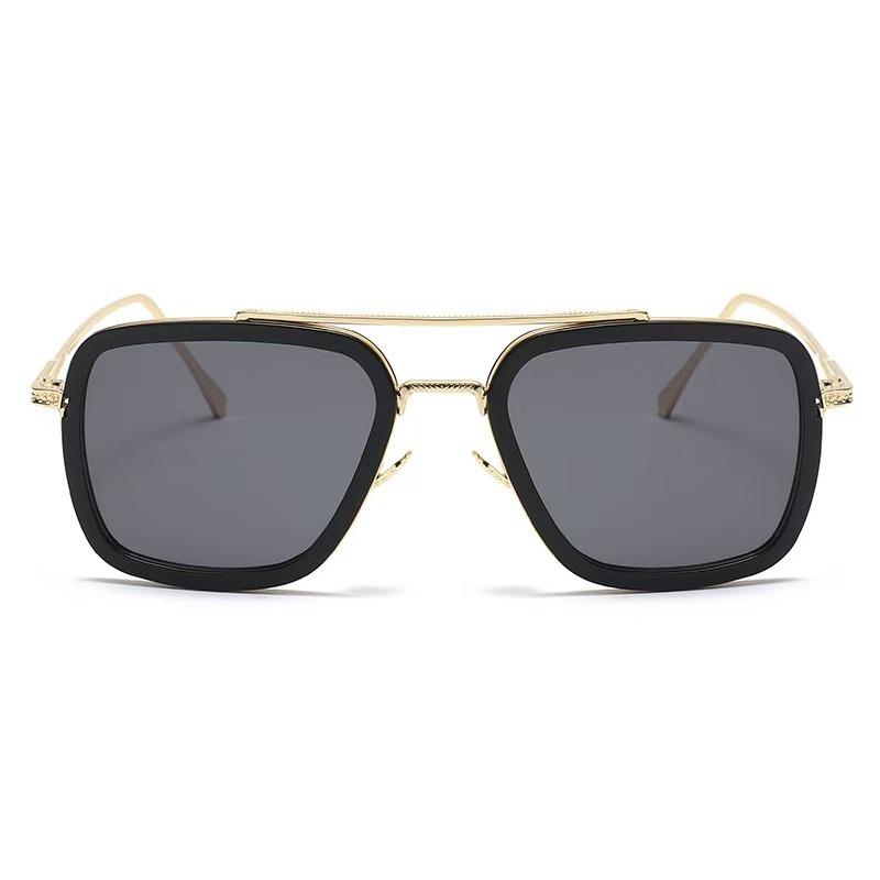 Retro Sunglasses Classic Men Metal Square Sun Glasses Vintage UV400 Gafas De Sol Unisex Fashion Eyewear for Women