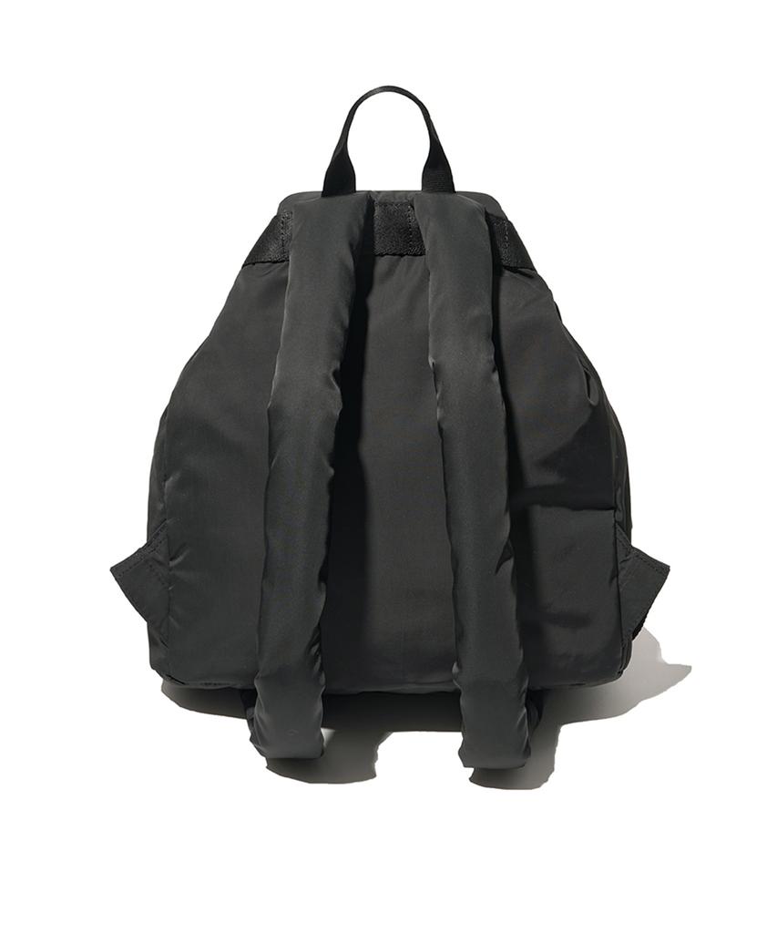 Physical Department Bear Keyring Padded Backpack_Black