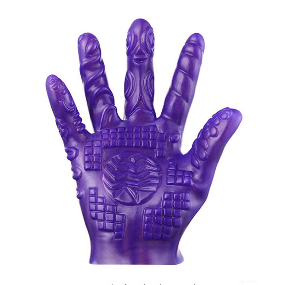 Adults Sex Toys Accessories Sexy Erotic Gloves Anal Masturbator G-spot Massage Sticks Gloves for Women Men Sm