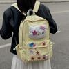 New Soft Girl Campus Schoolbag Cartoon Cute Sweet Wind Girl School Japanese Ins Female KT Cat Student Backpack Tide