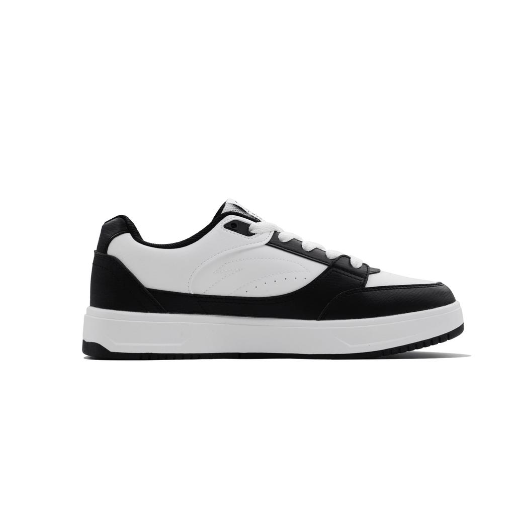 Anta Basic 2.0 Lifestyle Sports Casual Fashion College Commuting Versatile Low-Top Skate Shoes Kids sneakers White Black 122628012R-1