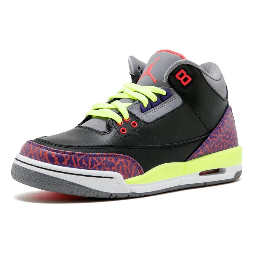 Air Jordan 3 Retro 'Black Atomic Red' Gs 441140-039
