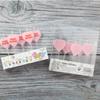 Pink Cute Heart Shaped Confession Valentine's Day Candle Letter Happy Birthday Happy Birthday Candle