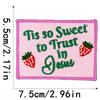 Liteon English Letter Embroidery Cloth Label for Hats, Bags, and Clothing Decoration