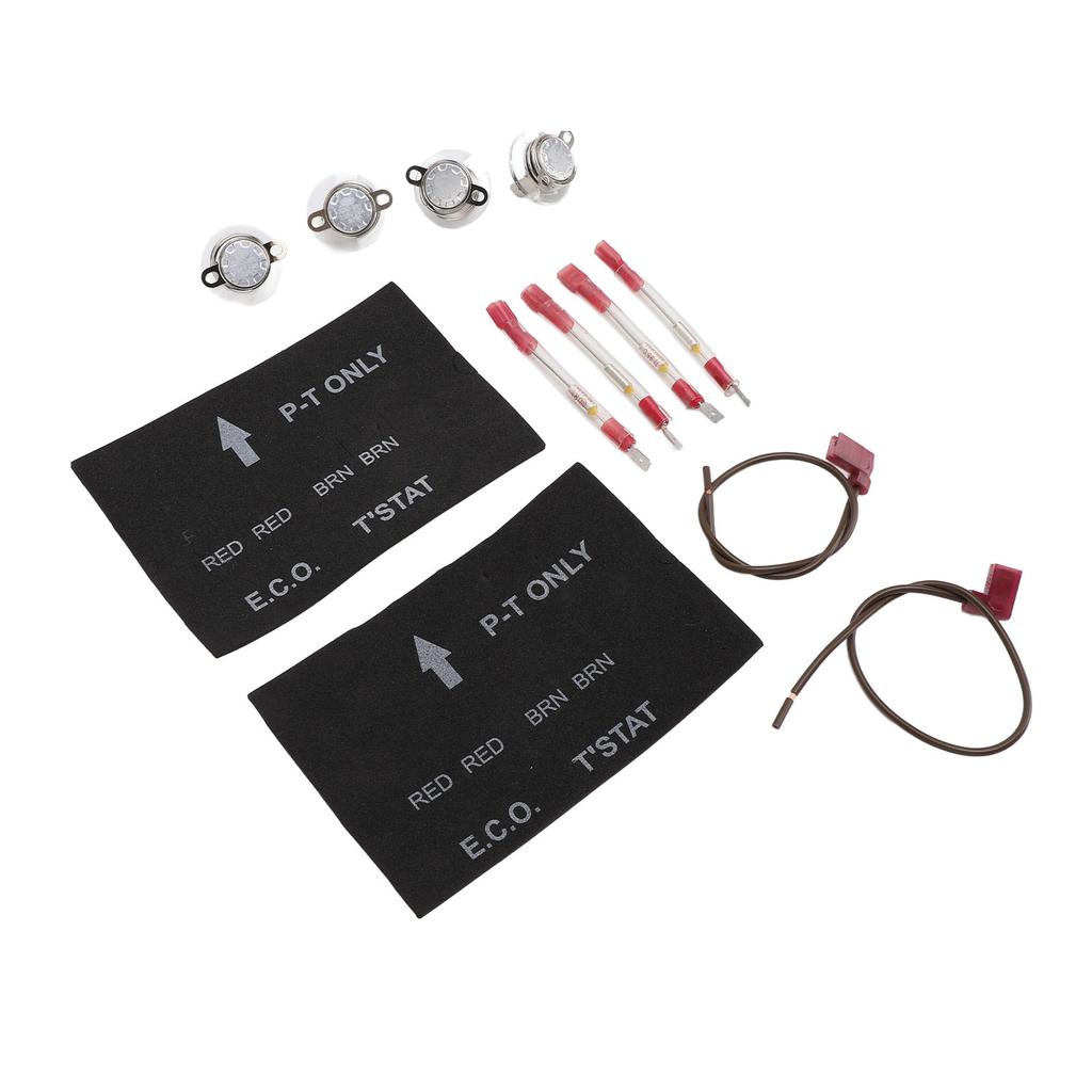 2 Sets RV Water Heater Thermal Cutoff with ECO Thermostat Assembly Kit Enhanced Safety Replacement for Atwood 91447
