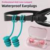 Waterproof Sound Insulation Earplugs Three-Layer Noise Reduction Earbuds  Showering