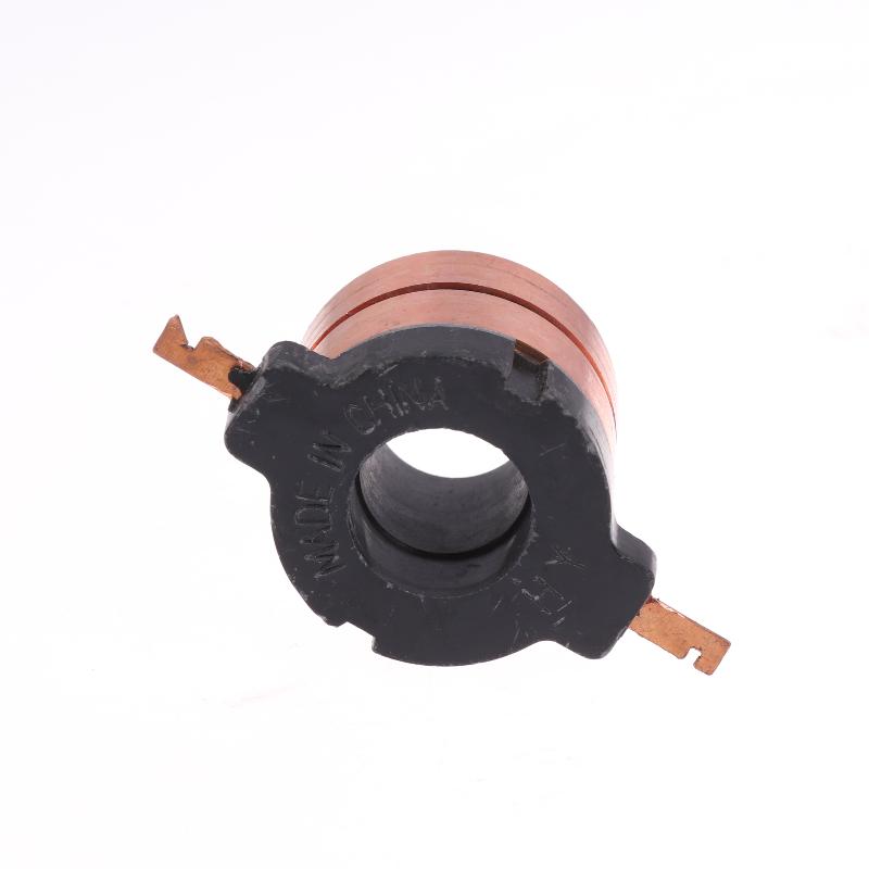 1 Stück Kupferring 33.7X16.9X9(29,7)Mm 2 Ring Kupfer Gleichstrom Elektromotor Zubehör Generator Kollektor Kupferkopf Schleifring