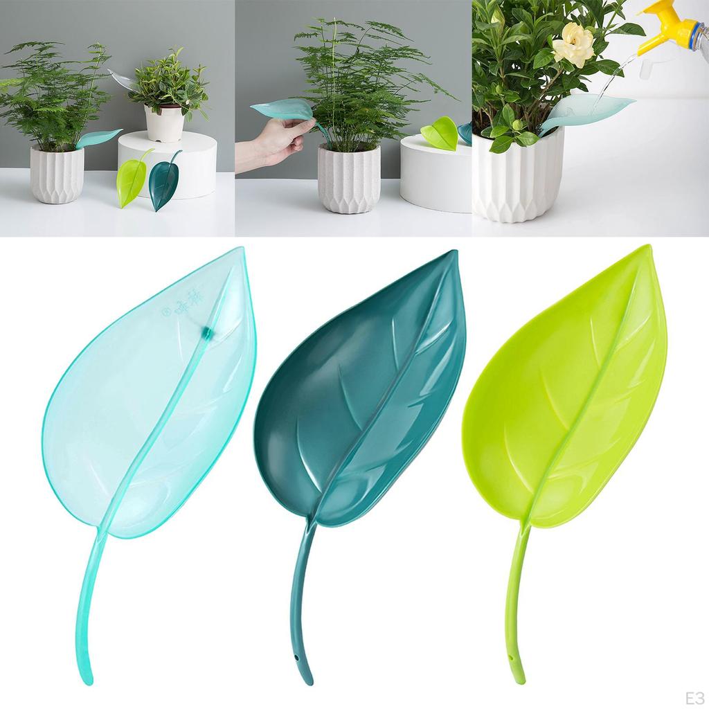 Pieces Pot Watering Set Leaf Shaped for Indoor and Outdoor Devices