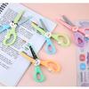 Cartoon Small Animal Scissors Handmade Kindergarten Round Head Scissors For Art Class Children Pupils Safe Without Hurting Hands