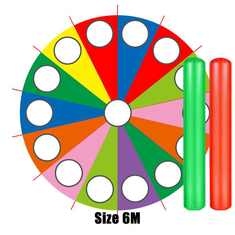 Children Games Rainbow Parachute Toy Whack A Mole Kids Play Fun Outdoor Playground Team Building Exercise Activities
