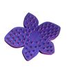 Pet Grooming Comb Flower Shape Plastic Detangling Massage Brush Cat Shedding Brush Removes Hair Mats Tangles Loose Fur for Short to Long Haired Cats