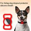 1PC For Apple Airtag Case Dog Cat Collar GPS Finder Colorful Luminous Protective Silicone Case For Apple Air Tag Tracker Case
