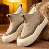 New Cotton Shoes, Women's Boots, Fleece and Thickened Boots, Fashionable Snow Boots, Cotton Boots