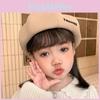 Childrens Wool Beret Hat With Warm Fleece Lining For Winter Kids Girls